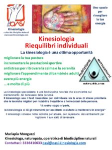 Kinesiologia, una risorsa per la tua energia