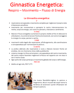 Ginnastica energetica