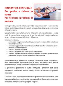 Ginnastica posturale ed energetica